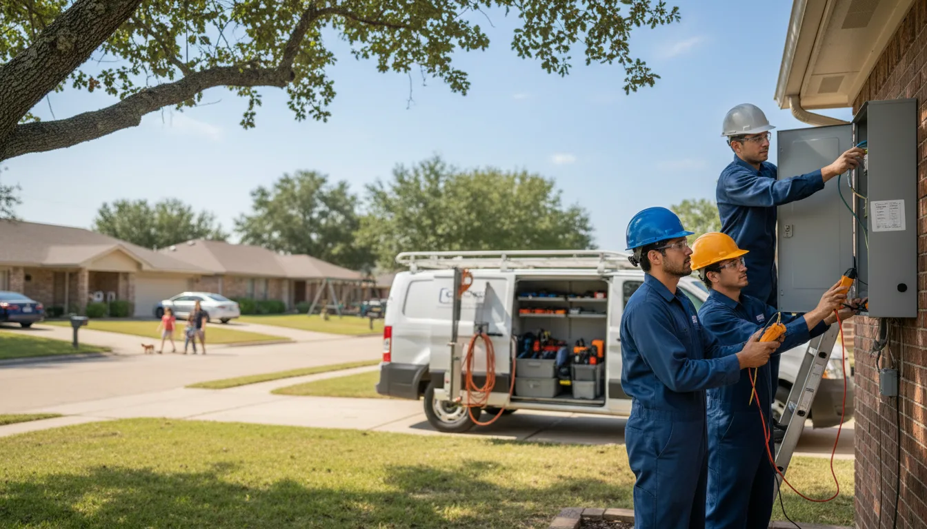 Certified electrician providing emergency electrical services in Hillsboro, MO